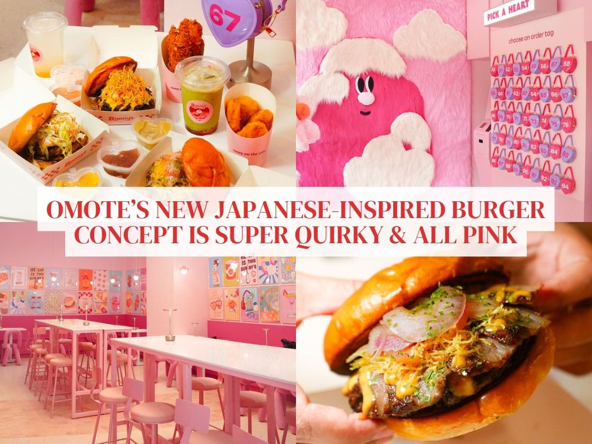 New break-up spot? Omote opens all-pink burger diner Bunny’s at Lentor, serves signature Breakup burger