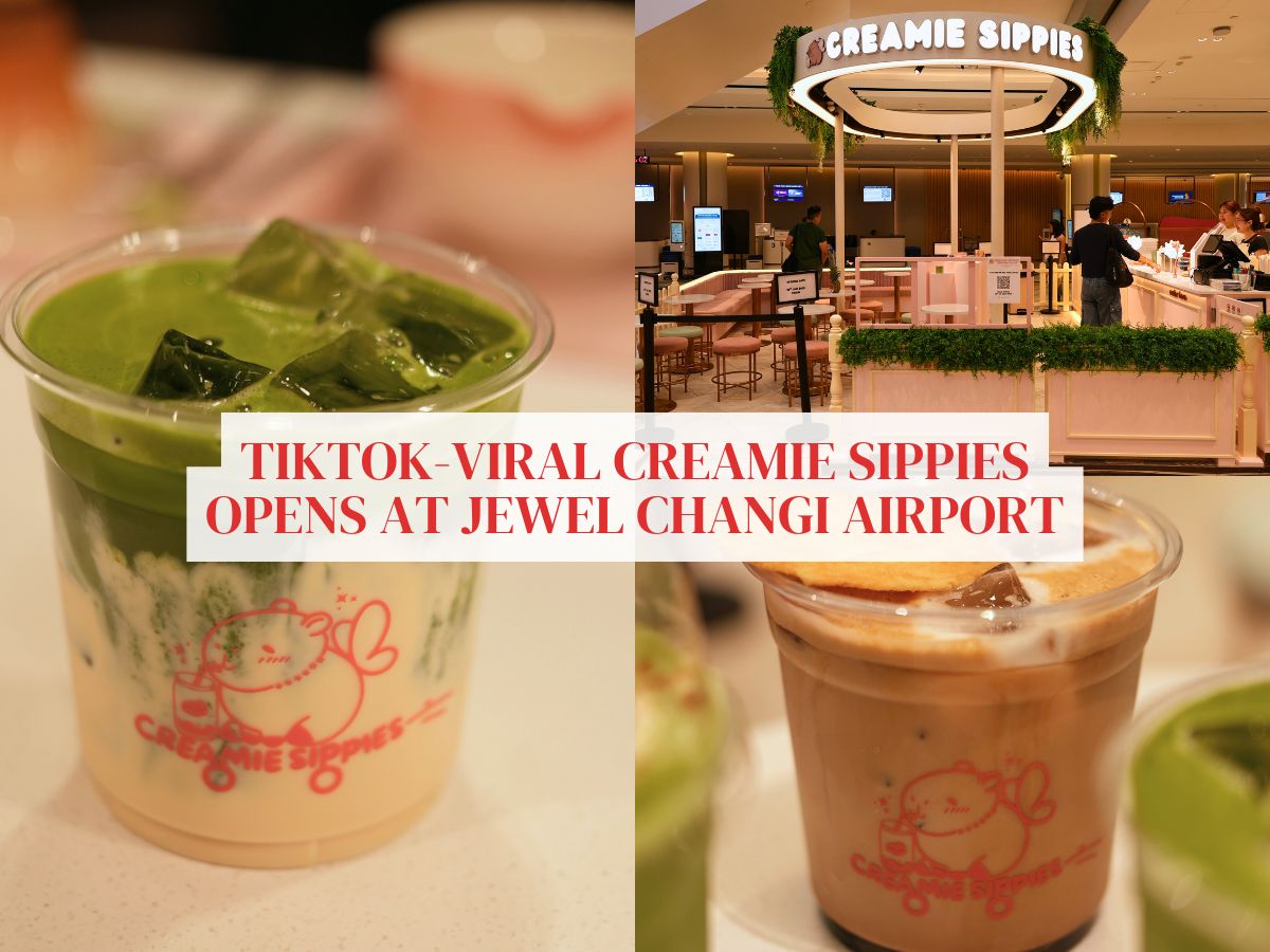 TikTok-viral Creamie Sippies opens at Jewel Changi, with all-new nitro lattes & locally inspired drinks
