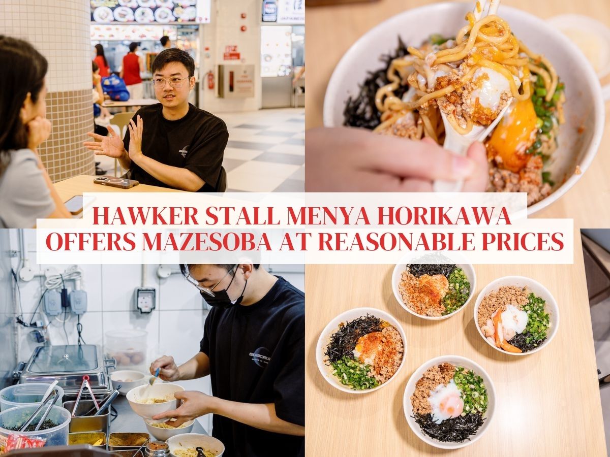 Menya Horikawa: Young hawker Rick Tan brings mazesoba to the heartlands