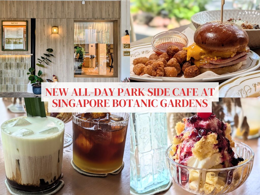Park Side opens at Singapore Botanic Gardens, serving modern Asian brunch plates