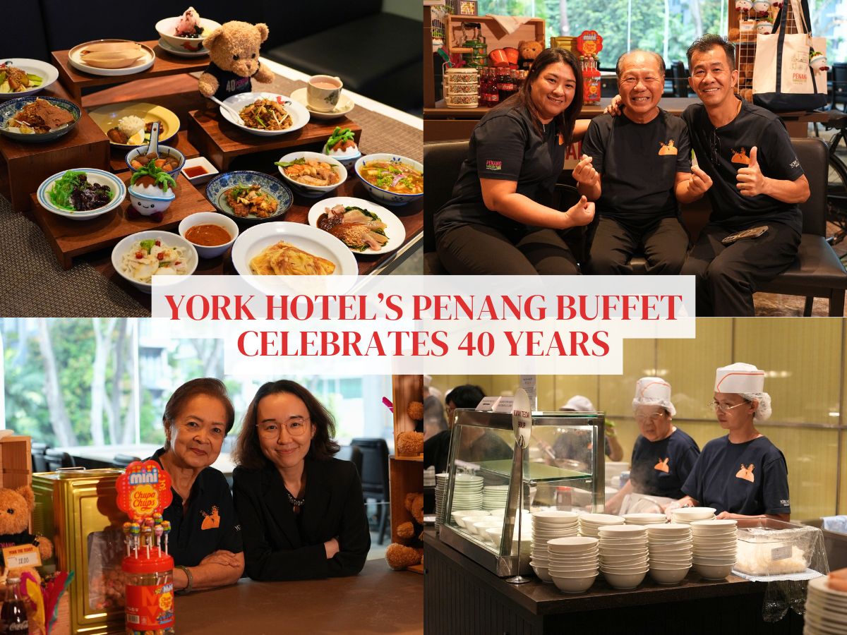 York Hotel Singapore’s iconic Penang Hawkers’ Fare hits 40 this year, all thanks to the kampung that keeps it going
