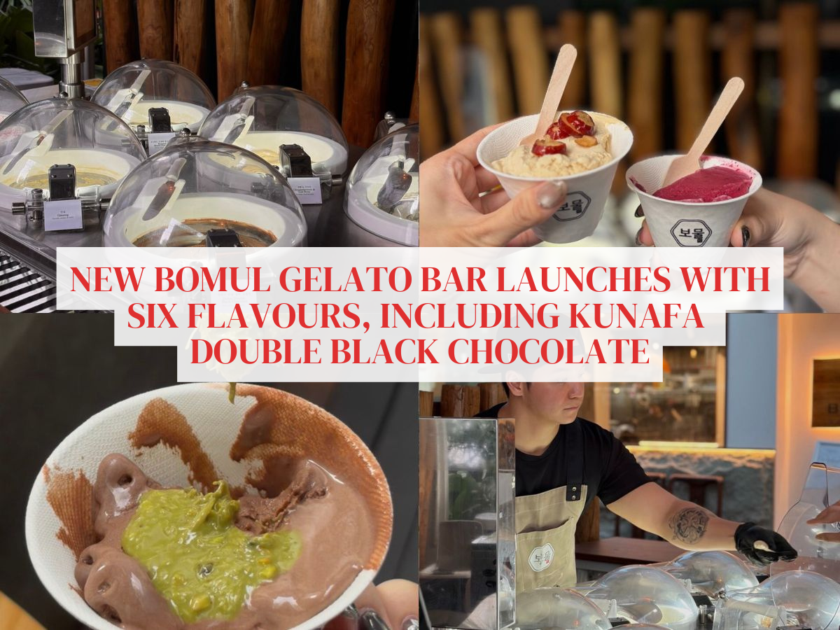 Bomul Samgyetang launches Bomul Gelato Bar with six flavours, including kunafa double black chocolate