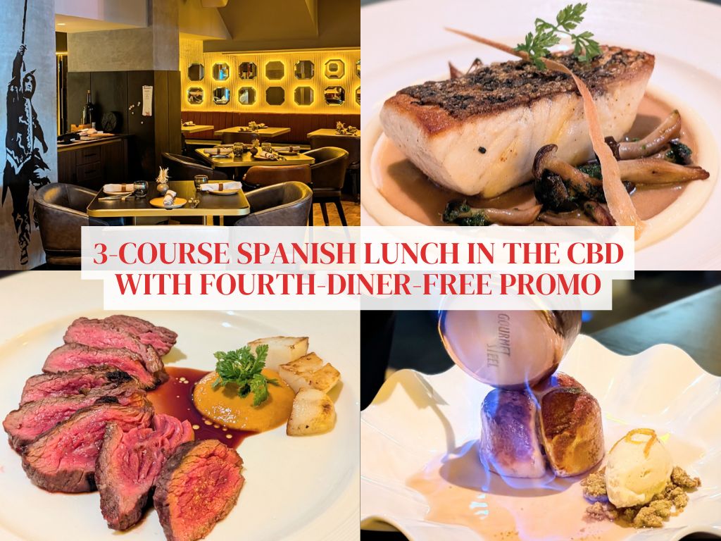 FOC Restaurant’s S$58 executive set lunch is made better with a limited-time fourth-diner-free promo