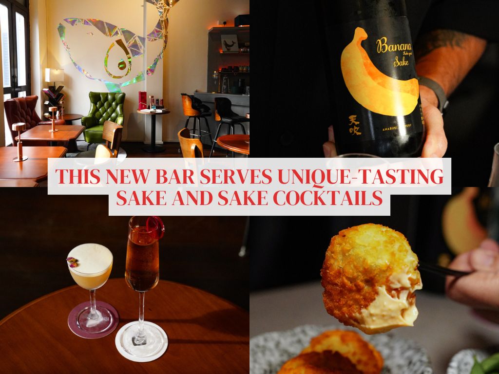 Braveheart Sake: A new bar where sake tastes like banana, & speciality sake cocktails taste like beer