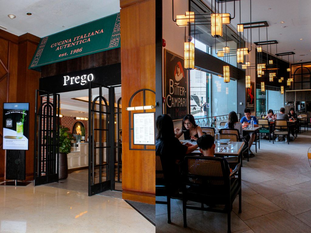 prego 40 anniversary lunch menu