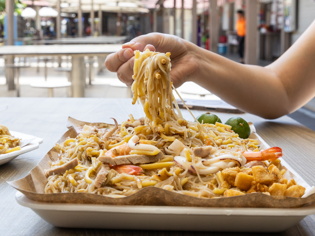 ah yu fried prawn noodle