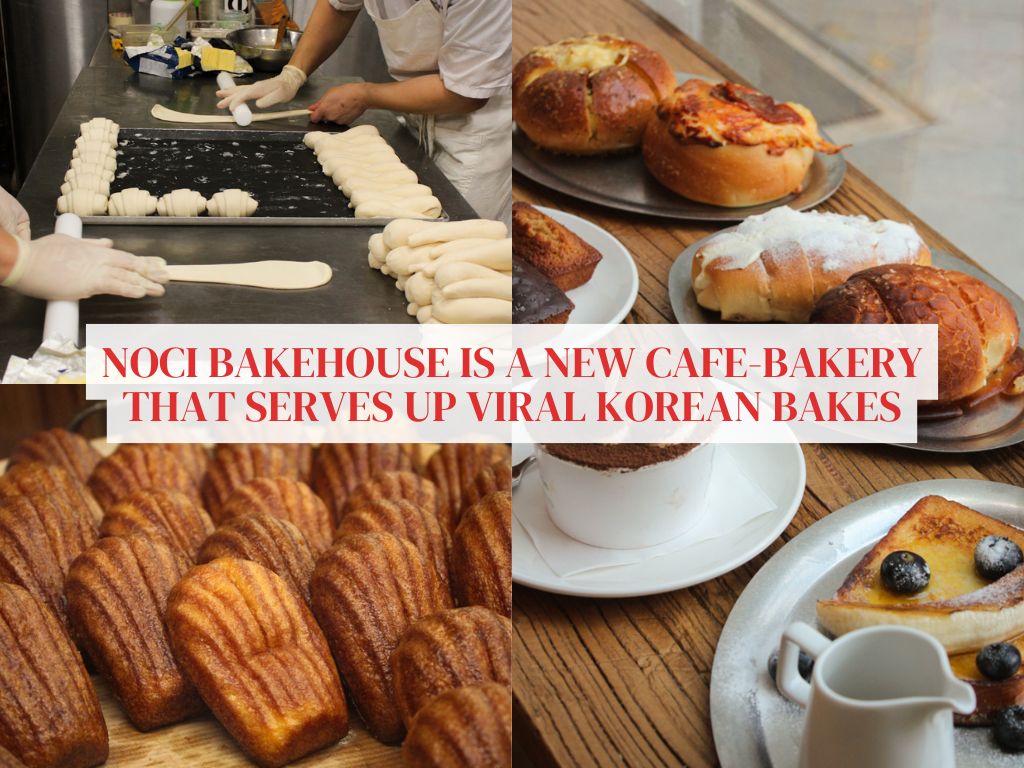 Noci Bakehouse is a new cafe-bakery with well-loved Korean pastries and all-day brunch